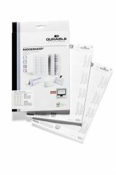 Durable Etiquetas Badgemaker® para portanombres 40 x 75 mm (For Name Badge Inserts 40 X - 75 Mm - Warranty: 12M)