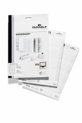 Durable Badge insert 60x90 mm Blanco (Badge Insert 60X90 Mm White - Warranty: 12M)