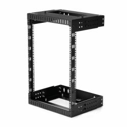 StarTech.com Server Rack 15U Montabile a parete - Profondità da 30 a 50cm (WALL MOUNT RACK FOR NETWORK - SWITCH 15U OPEN FRAME RACK)