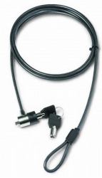 Dicota D30835 cable antirrobo Negro 2 m (SECURITY CABLE T-LOCK VALUE - KEYED 3X7MM SLOT)