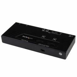 StarTech.com Switch Matricial HDMI de 2x2 con Conmutado Automático y Prioritario - Conmutador Matrix 1080p (2X2 HDMI MATRIX SWITCH - W/ AUTO SELECTING 1080P)