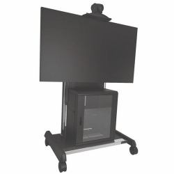 Chief XVAUB multimedia cart/stand Black Flat panel (Chief X-large FUSION Video Conferencing Cart with storage)