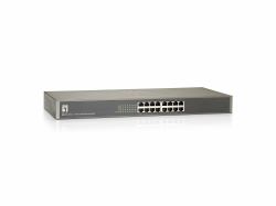 LevelOne Switch Fast Ethernet de 16 puertos 