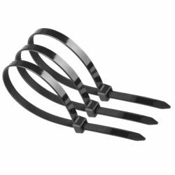 Microconnect CABLETIE5 presilla Brida tipo escalera Negro 100 pieza[s] (Cable tie 100pcs Black, 280mm - X 4,8mm 280mm X 4,8mm, UV - resistant Weather resistant Nylon, breaking strenght : 22.6 kg - ...