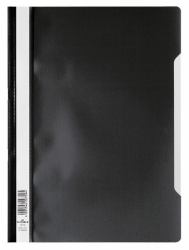 Durable 2573-01 archivador Polipropileno [PP] Negro, Transparente (Durable Clear View A4 Folder Black [50])