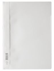 Durable 2573-02 archivador Polipropileno [PP] Transparente, Blanco (Durable Clear View A4 Folder White [50])