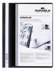 Durable Duraplus archivador Negro (Durable DURAPLUS A4+ Folder Black [25])