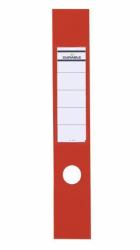 Durable ORDOFIX 60 mm etiqueta autoadhesiva Rectángulo Rojo 10 pieza[s] (Durable ORDOFIX Spine Label 60mm Red [10])
