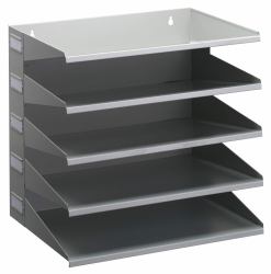 Durable Metal Umbrella Stand Silver