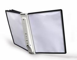 Durable Sherpa Wall 5 soporte para mostrar documentos Pared Retrato A4 (Durable SHERPA WALL 5 Black)