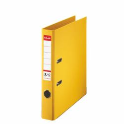 Esselte 811410 carpeta de cartón A4 Amarillo (Brevordner No1 Power PP A4 50mm gul)