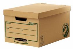 Fellowes 4470701 archivador organizador Papel Marrón (Earth Large Storage Box [FSC] Pack of 10 325X260X445mm)