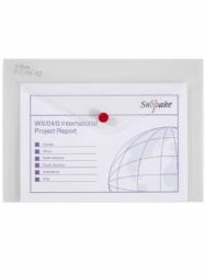 Snopake Doku.tasche 10057 DL VE5 archivador organizador Polipropileno [PP] Transparente (Snopake Polyfile DL Clear- 5 Files)