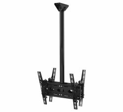 B-Tech BT8428 165,1 cm [65"] Nero (BTEBT8428150B - Back-to-Back Universal Flat Screen Ceiling Mount)