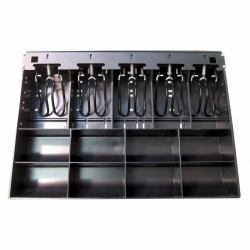 apg Solutions PK-15TA-M1-BX bandeja para cajón portamonedas Negro (S100 MULTI-CURRENCY EURO TILL - INSERT [8 COINS X 5 BILLS])