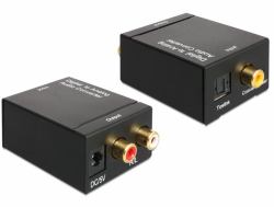 DeLOCK 62444 convertidor de audio Negro (Delock - audio digital til analog omfo)