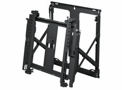 Peerless DS-VW755S soporte para pantalla de señalización 165,1 cm [65"] Negro (DS-VW755S - Peerless Slim Full Service Video Wall Mount with Quick Release)