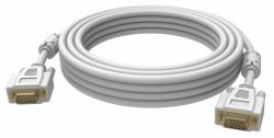 Vision 2x VGA 15-pin D-Sub, 3m cavo VGA VGA [D-Sub] Bianco (Vision Techconnect - VGA cable - HD-15 [VGA] [M] to HD-15 [VGA] [M] - 3 m - white)