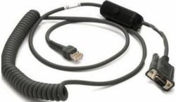 Motorola CBA-R31-C09ZAR cavo seriale Nero 2,8 m (CABLE - RS232: 9 FT. [2.8M] - COILED NCR 7448)
