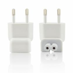 CoreParts MSPA4258 adaptador de enchufe eléctrico Tipo C [Europlug] Blanco (Mains plug EU - Apple Duckhead, Duck head, EU - Wall - Warranty: 12M)