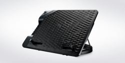 Cooler Master NotePal Ergostand III almohadilla fría 43,2 cm [17"] 800 RPM Negro (Notebook Master Notepal ErgoSt - III retail - Warranty: 24M)
