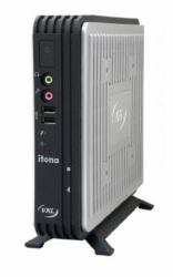 VXL VIA Eden U4200 1 GHz Dual Core 2GB DDR3 RAM 8 x USB 2.0 1 Gigabit Network 1,4 kg Negro, Plata 