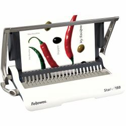 Fellowes Star+ 150 150 hojas Gris, Blanco (Star+ 150 Comb Binder)