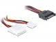 DeLOCK 65227 cavo SATA 0,3 m (Delock - strÃ¸mforsyningsadapter - 30 c)