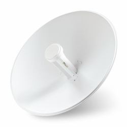 Ubiquiti PBE-M5-400 ponte e ripetitore Bridge di rete 1000 Mbit/s Bianco (Ubiquiti PBE-M5-400 PowerBeam M5 25dBi High Performance airMAX Wireless CPE Bridge)
