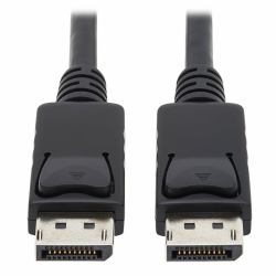 Tripp Lite P580-006 cavo DisplayPort 1,83 m Nero (Eaton Tripp Lite Series DisplayPort Cable with Latching Connectors, 4K 60 Hz [M/M], Black, 6 ft. [1.83 m] - DisplayPort cable - DisplayPort [M] to ...