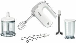 Bosch MFQ4080 batidora Batidora de mano 500 W Plata, Blanco (Bosch MFQ4080 - hÃ¥ndmixer - hvid/sÃ¸lv)
