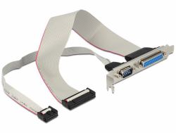 DeLOCK 83445 cavo piatto e a nastro (Delock - seriel / parallel panel - 30)