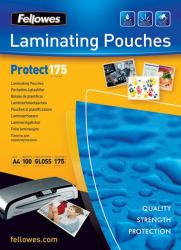 Fellowes 53088 pellicola per plastificatrice 100 pz (Fellowes 53088 A3 175Mic Pouch 100pk)