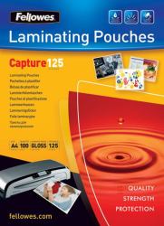 Fellowes Glossy Pouches A4 100 pcs. 125 mµ pellicola per plastificatrice (Fellowes 53074 IL A4 125Mic Pouch 100pk)