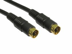 Cables Direct 2VV-02 Cavo S-video 2 m S-Video [4-pin] Nero (2m S-Video Cable)