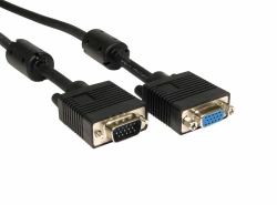 Cables Direct SVGA - SVGA M/F 7m cavo VGA VGA [D-Sub] Nero (7m SVGA Extension Cable)