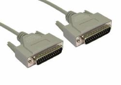 Cables Direct SL-666 cavo seriale Bianco 3 m D25 (CDL D25[M]-D25[M] Data Transfer)