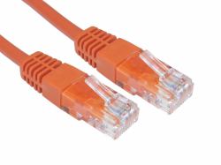 Cables Direct UTP CAT5e 4m networking cable Orange U/UTP [UTP] (CDL 4m Cat5e Cbl - Orange 26AWG)