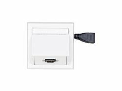 Vivolink WI221184 toma de corriente HDMI Blanco (Wall Connection Box HDMI inc - Thorsmann wall box . - Warranty: 12M)