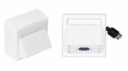 Vivolink WI221185 socket-outlet USB White (Wall Connection Box USB 3.0 - inc Thorsmann wall box . - Warranty: 12M)
