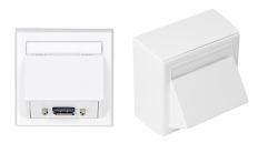 Vivolink WI221196 socket-outlet DisplayPort White (Wall box Displayport inc - Thorsmann wall box . - Warranty: 12M)