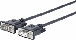 Vivolink PRORS1 cavo seriale Nero 1 m DB-9 (PRO RS232 CABLE M - F - . - Warranty: 1188M)