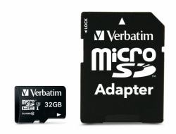 Verbatim Pro 32 GB MicroSDHC UHS Classe 10 (Verbatim PRO - flashhukommelseskort -)
