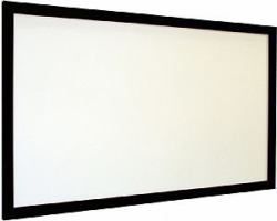Euroscreen Frame Vision Light 2100 x 1180 pantalla de proyección 16:9 (VL210-W - Fixed Frame 210cm x 118cm Viewing Area 95" Diagonal 16:9 Format Matte White Frame Vision Light Series)