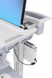 Ergotron 97-953 accessorio per carrello multimediale Metallico (Ergotron SV DC Power System - User Interface - Sistema di alimentazione per carrello medico - 130 Watt)