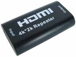 Cables Direct NLHDMI-RP4K moltiplicatore AV Ripetitore AV Nero (CDL 4K HDMI Repeater)