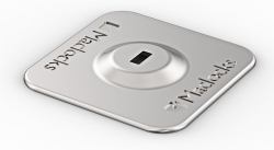 Compulocks TBRPLT componente de vigilancia y detección (UNIVERSAL VHB ADHESIVE SECURITY - PLATE SILVER)