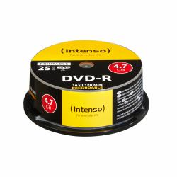 Intenso DVD-R 4.7GB, Printable, 16x 4,7 GB 25 pieza[s] (Intenso DVD-R 4.7GB, 16x Speed, Printable Cake Box 25)