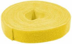 LogiLink KAB0051 cinta adhesiva 4 m Amarillo 1 pieza[s] (Cable strap [Hook and Loop], - yellow, width: 16 mm, coil, 4 - m - Warranty: 48M)