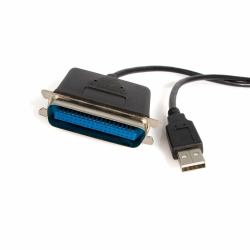 StarTech.com Cable de 3m Adaptador de Impresora Centronics a USB A (10 FT USB TO PARALLEL PRINTER - ADAPTER - M/M)